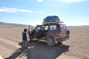 Land cruiser Atacama Desert (c) O.Boundy